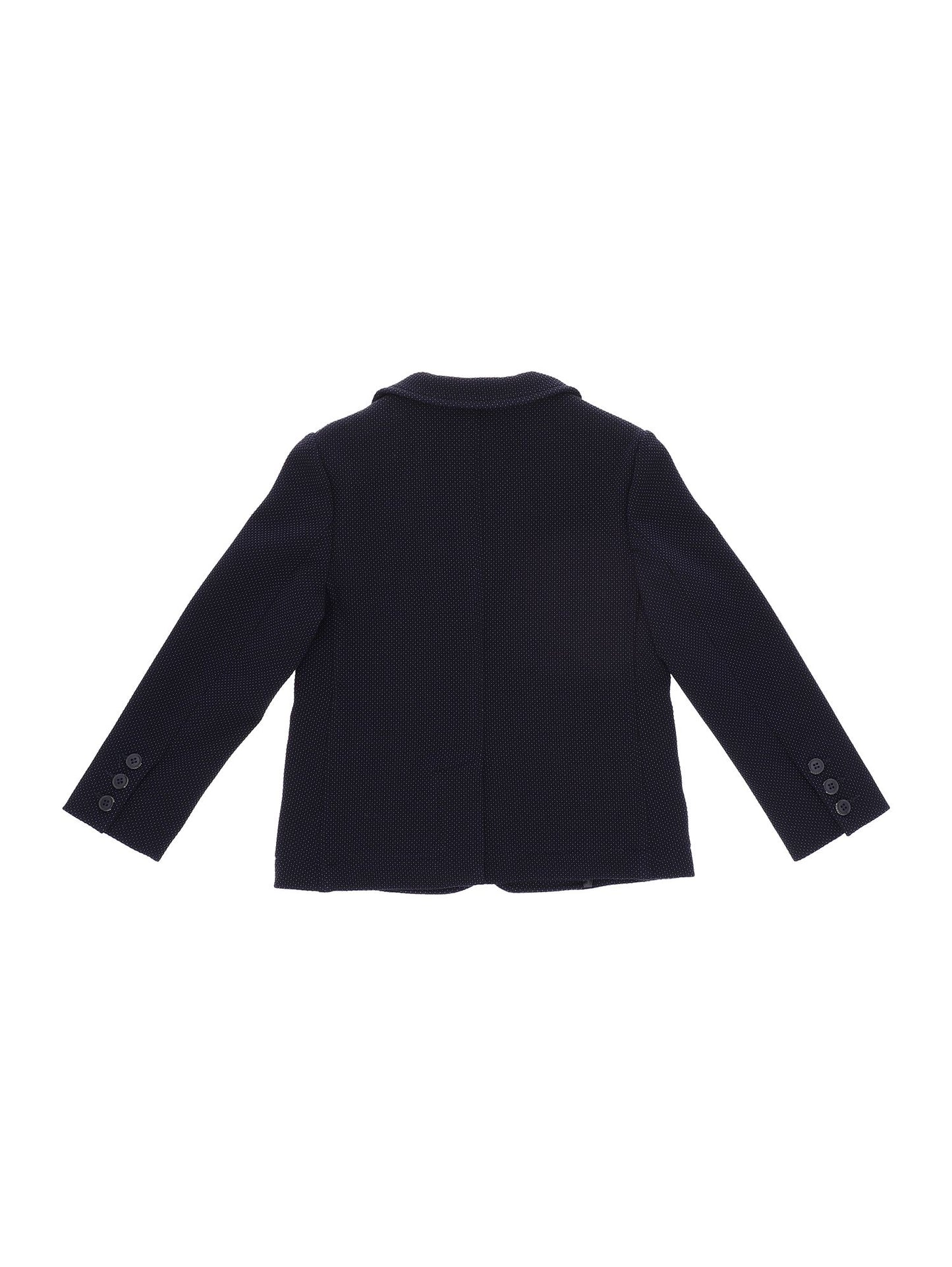 Bistretch jacket with pocket square