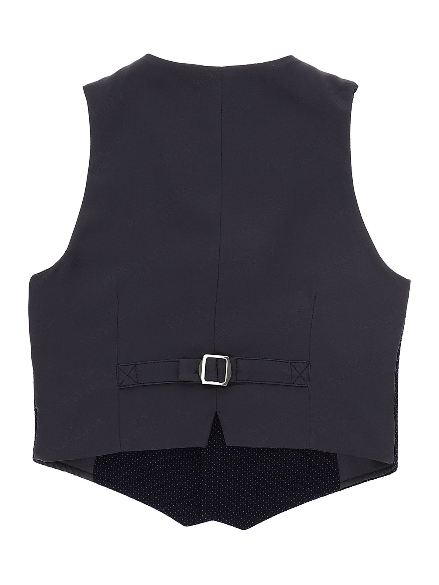 Textured fabric vest