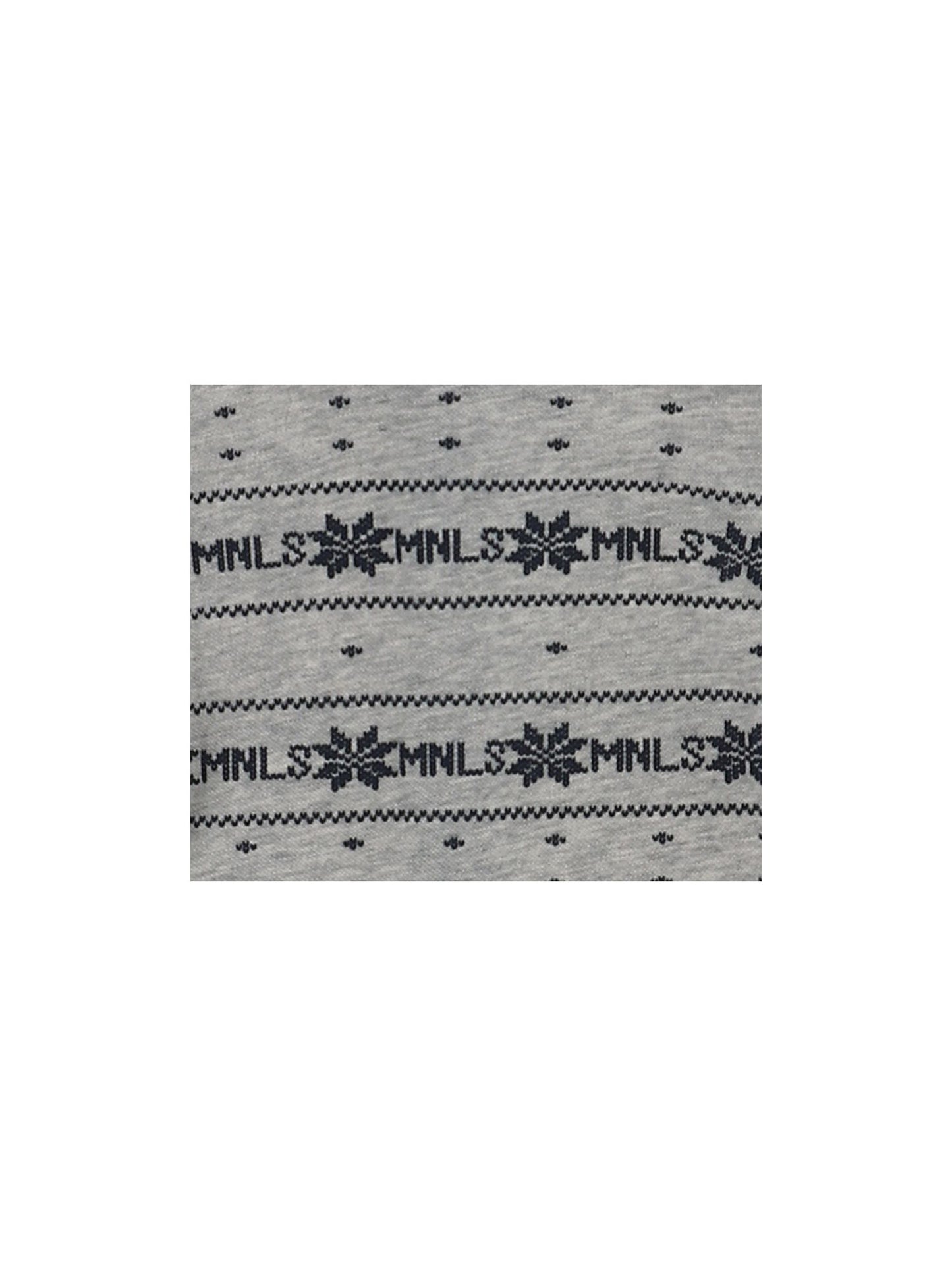 Mountain print piquet shirt