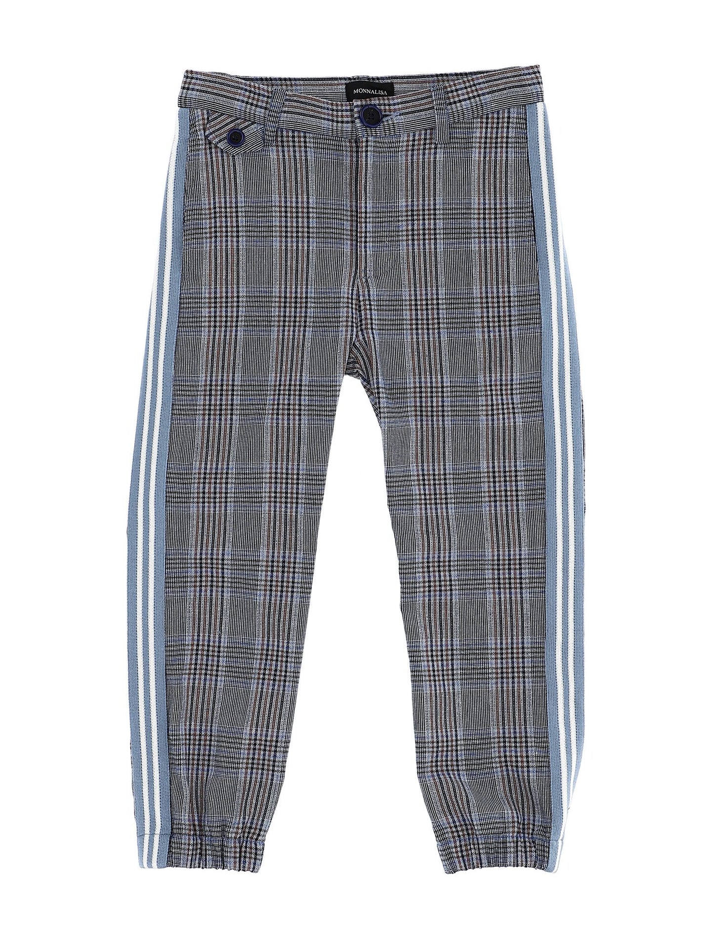 Prince of Wales striped trousers