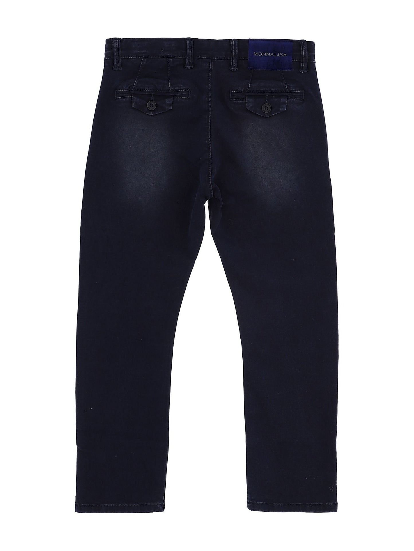 Used patch moleskin trousers