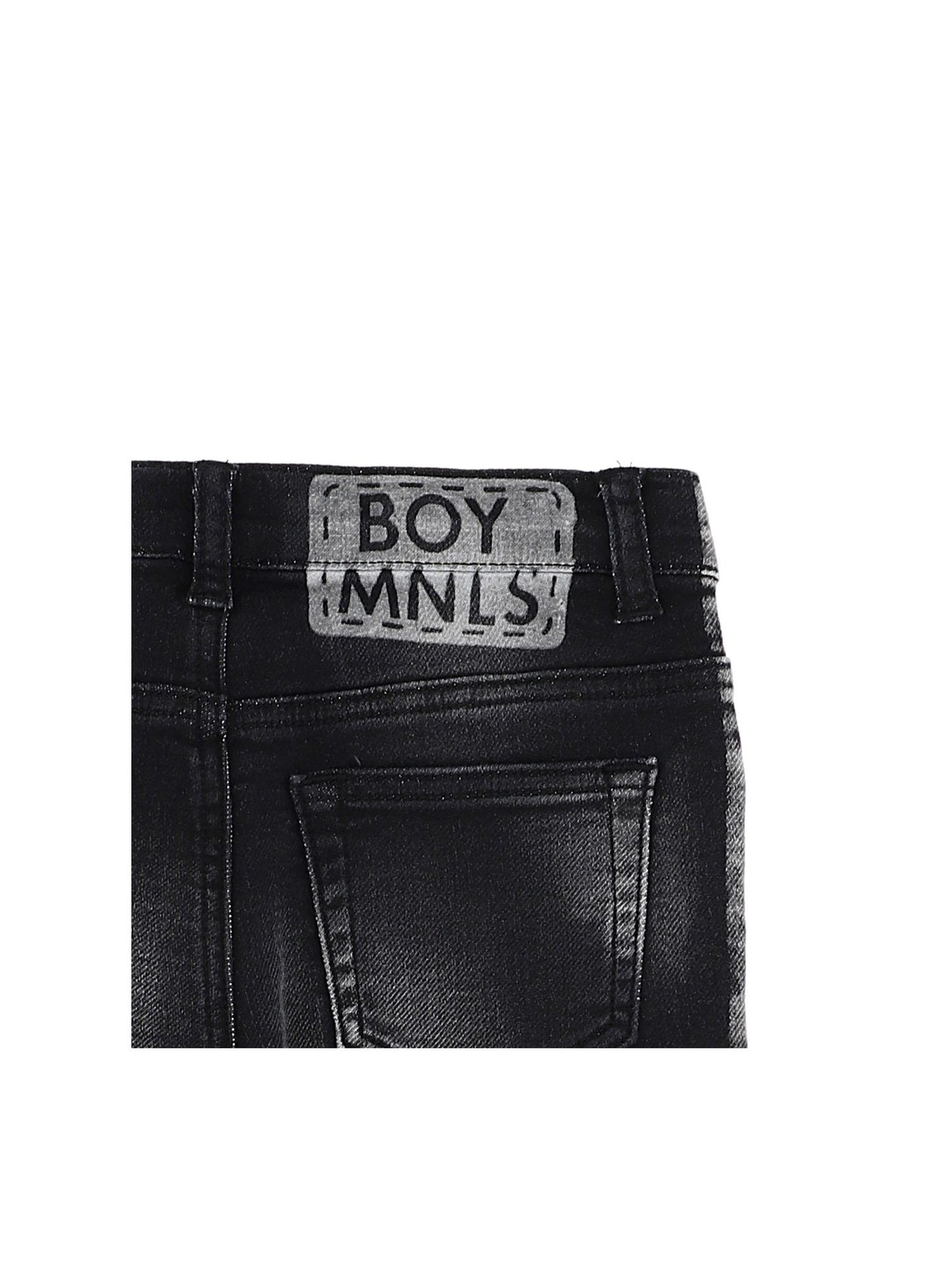 Denim-effect sweatshirt jeans