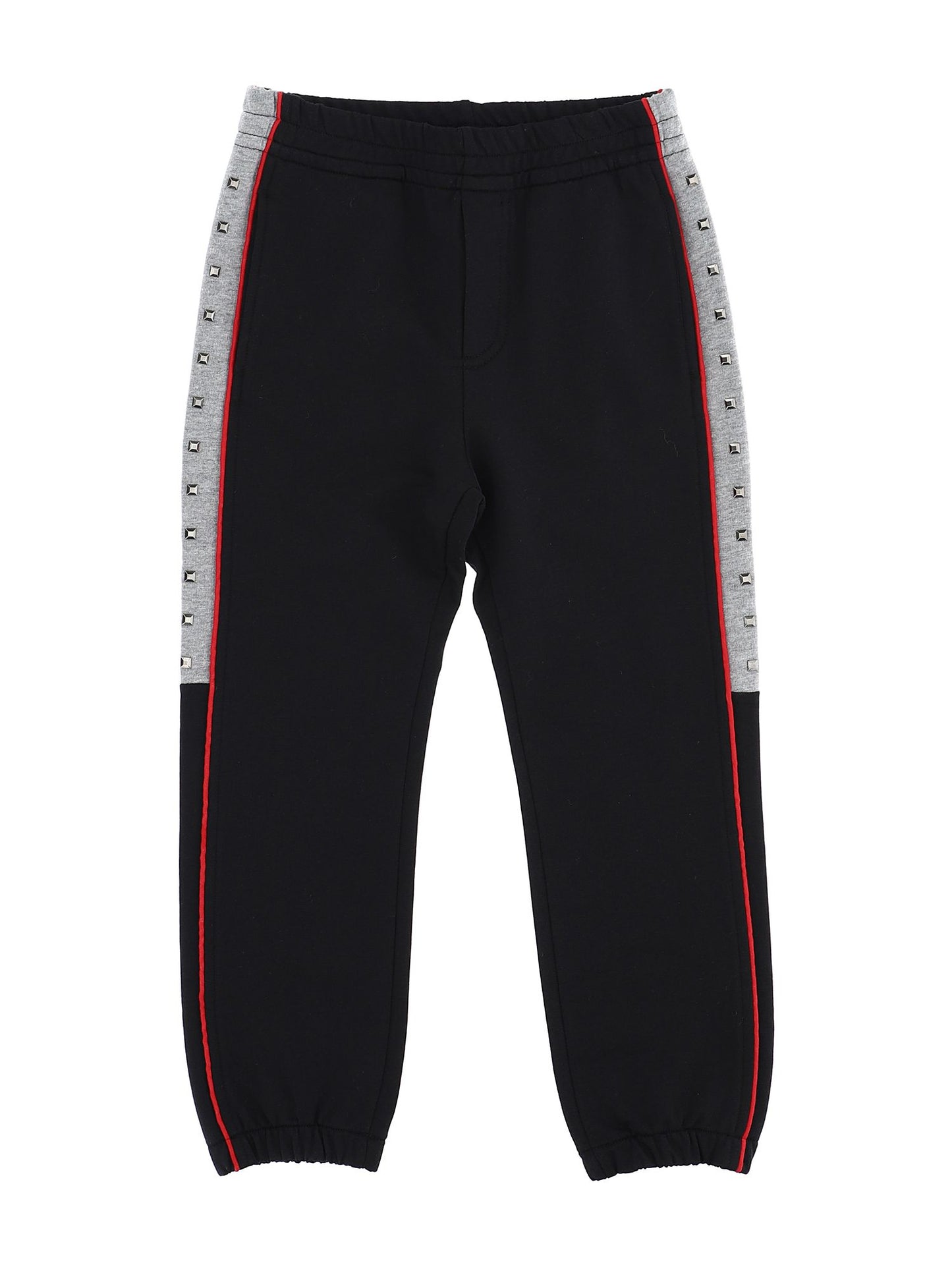 Cotton sweatshirt jogging with studs