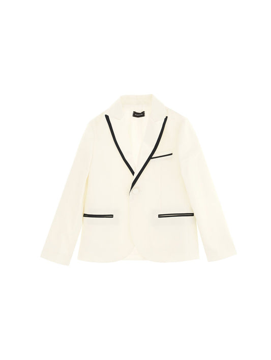 Peak lapel tuxedo jacket