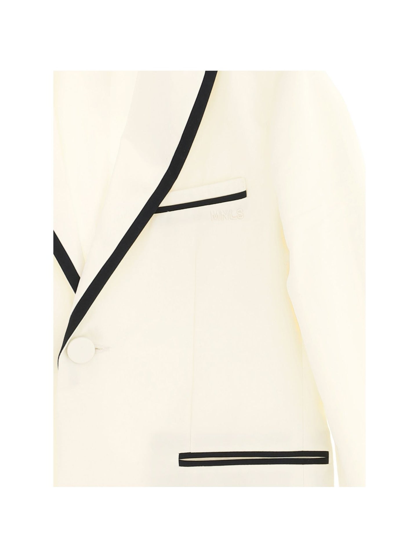 Peak lapel tuxedo jacket