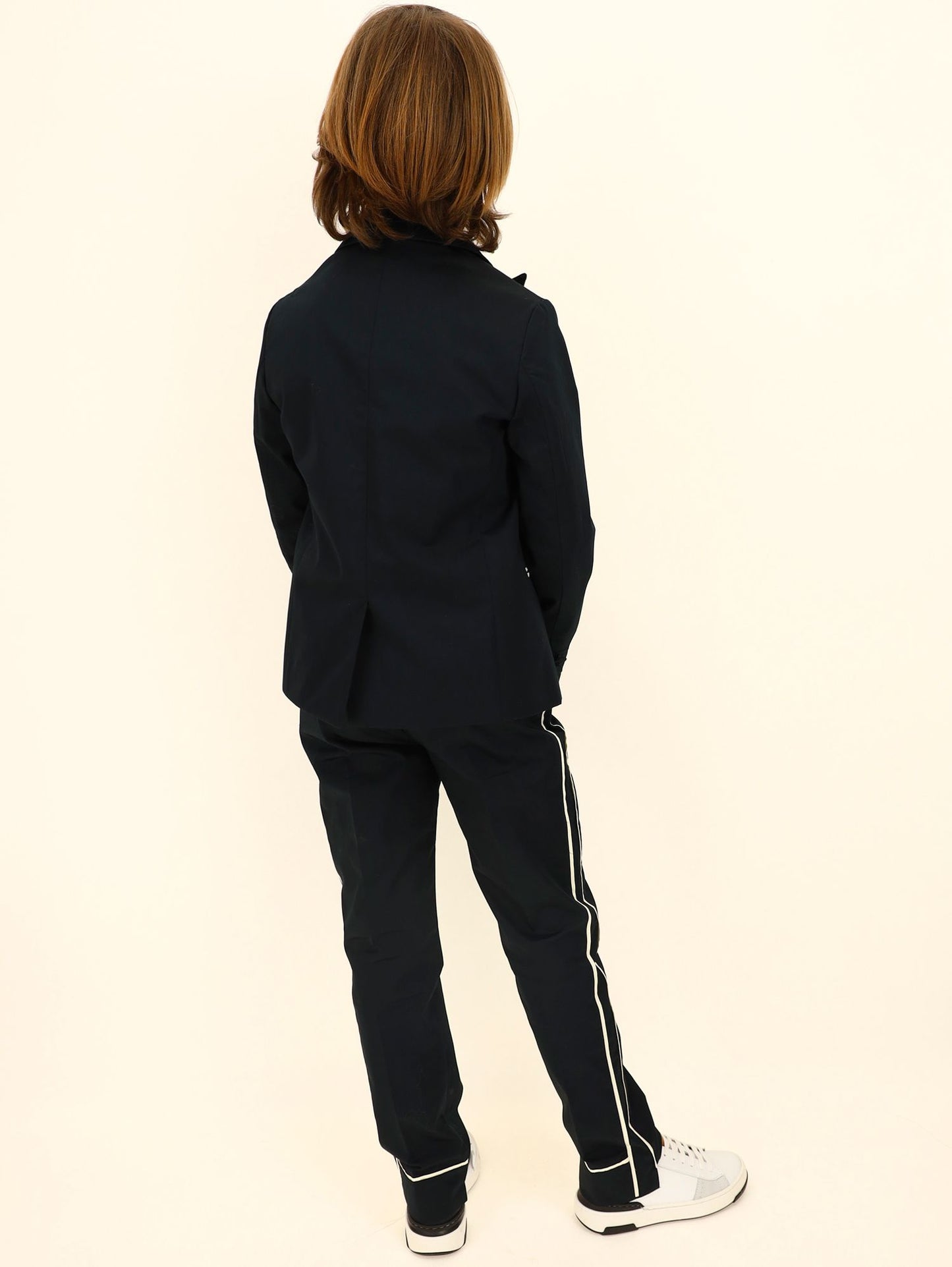 Peak lapel tuxedo jacket