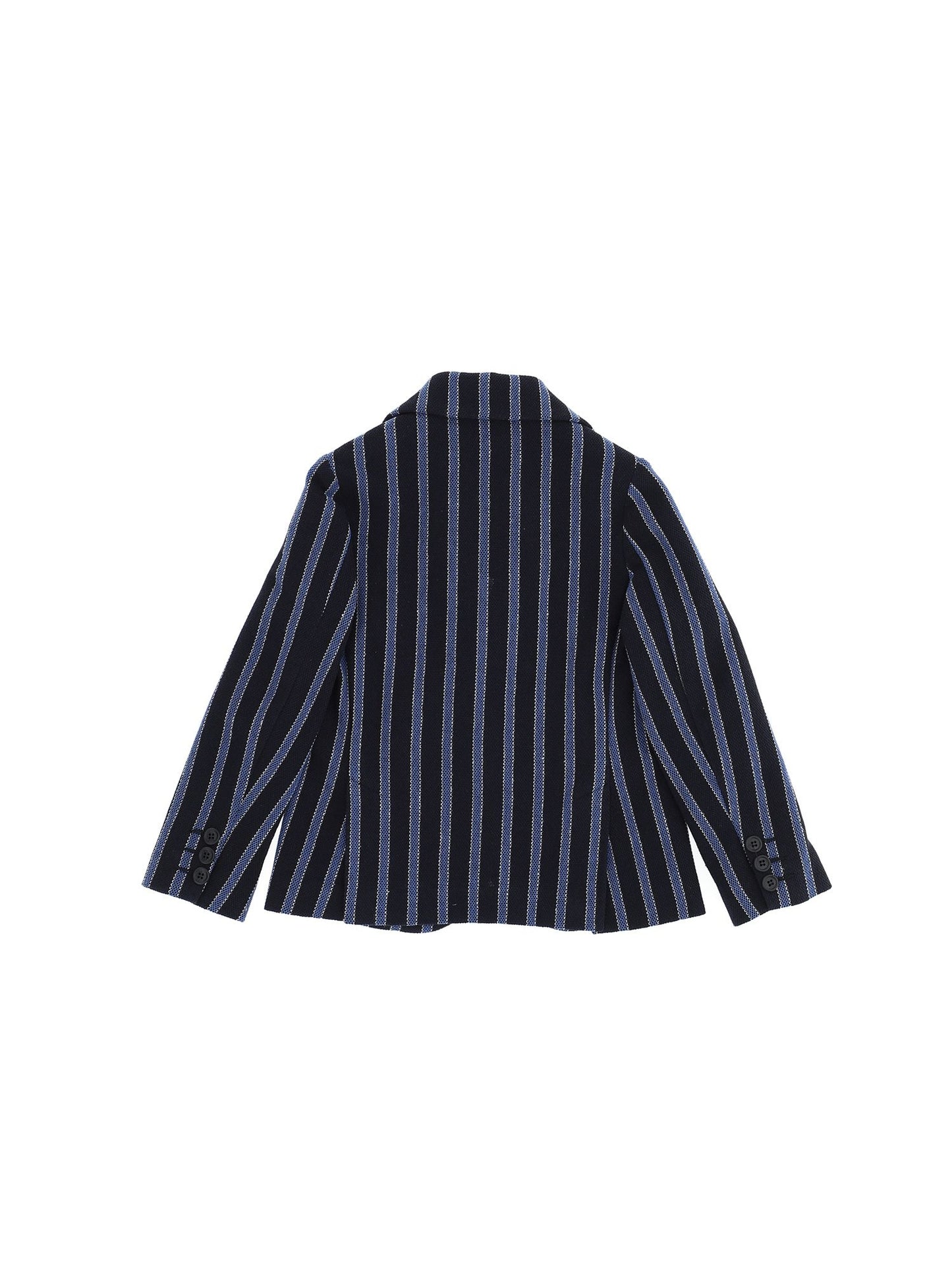 Striped pique jacket