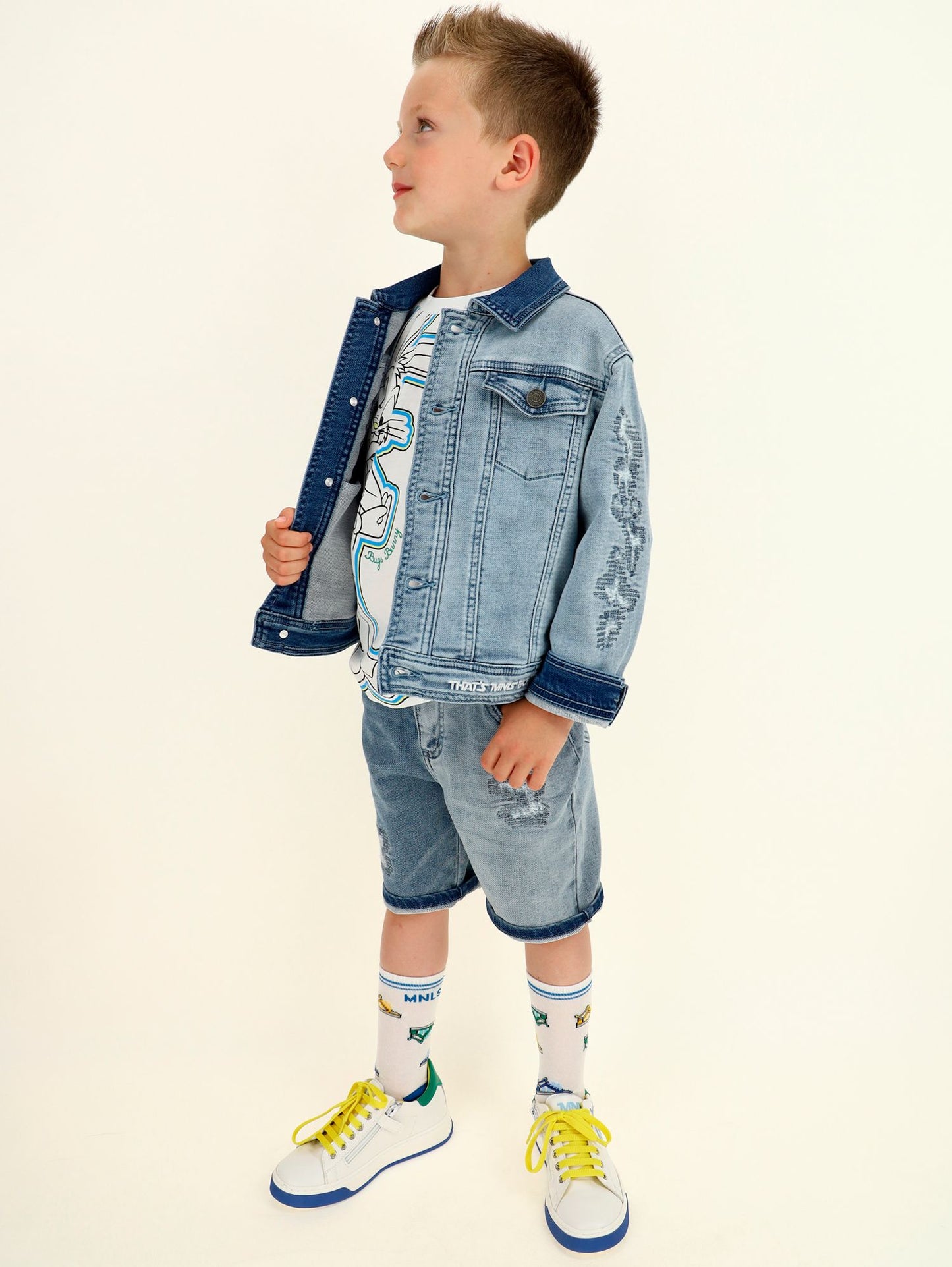 Bugs Bunny Patch Denim Jacket