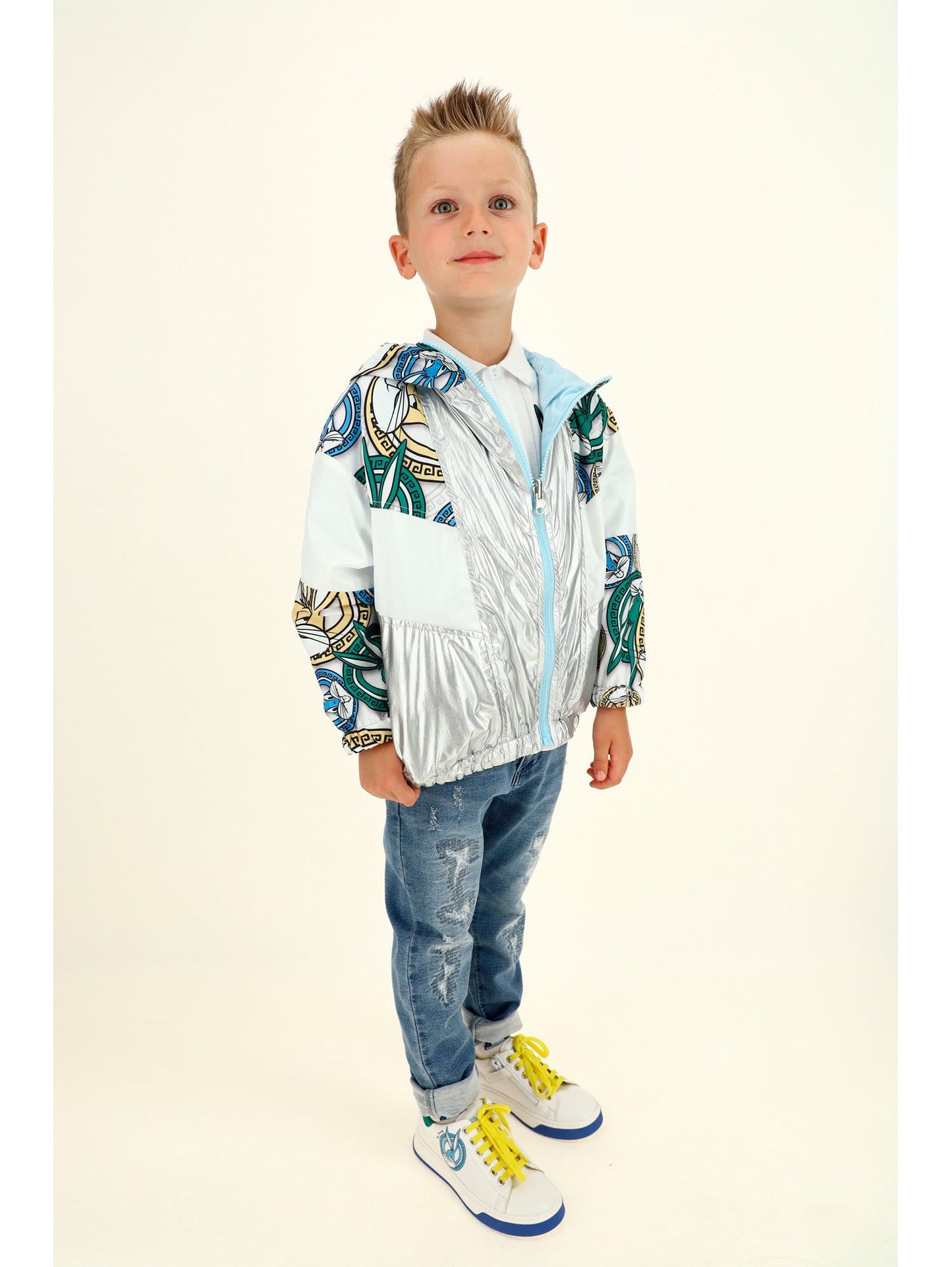 Looney Tunes technical fabric windbreaker
