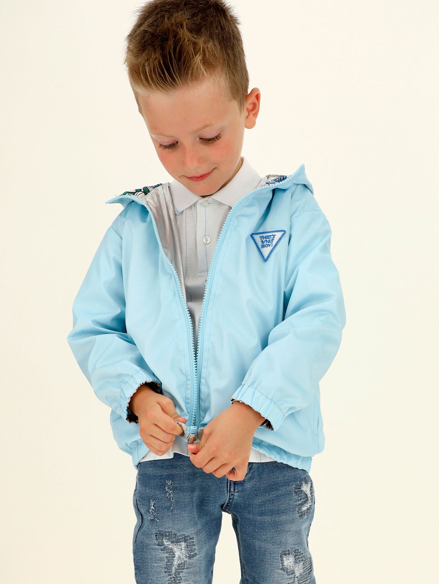 Looney Tunes technical fabric windbreaker