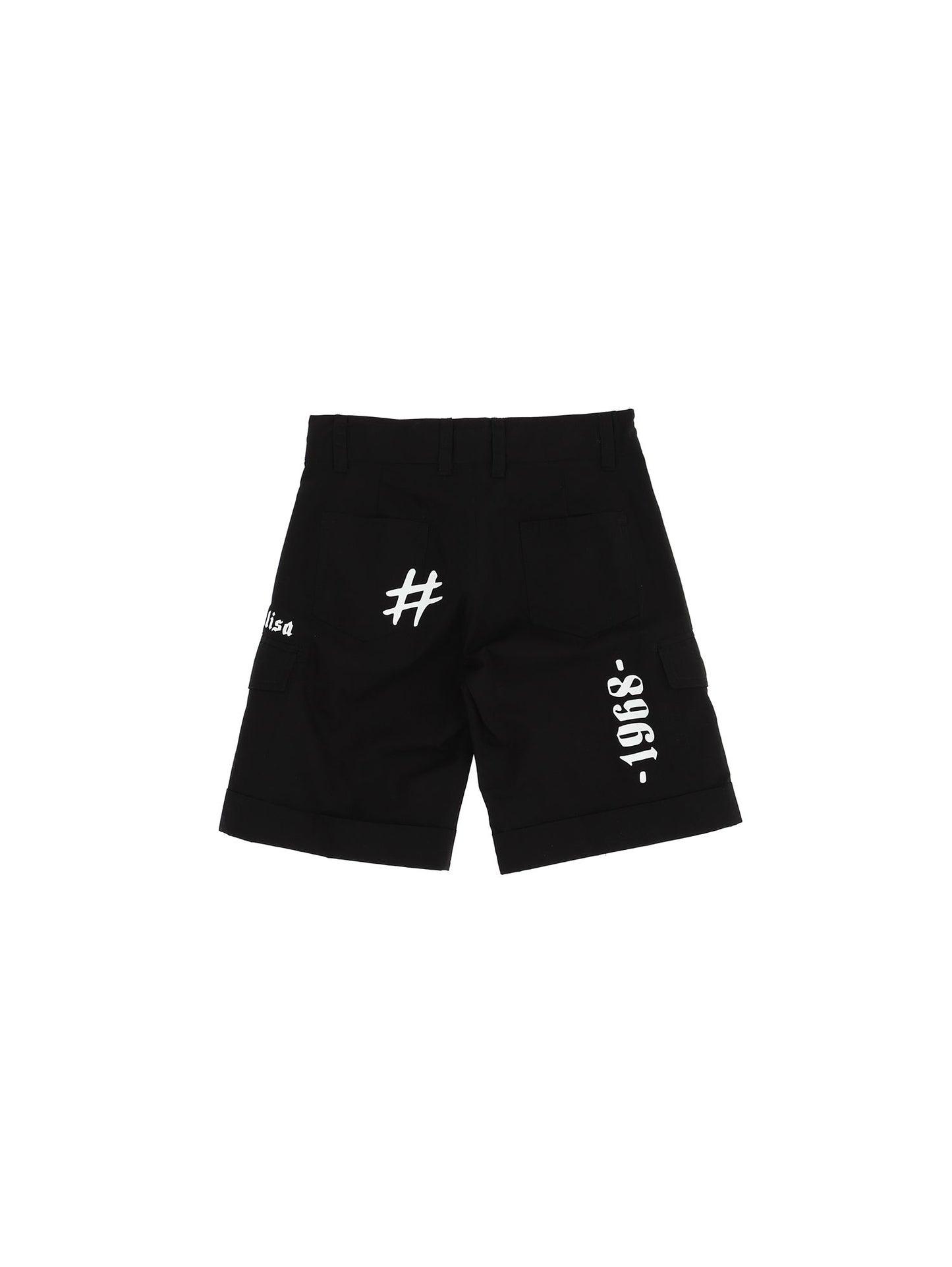 Cargo Bermuda shorts with logo