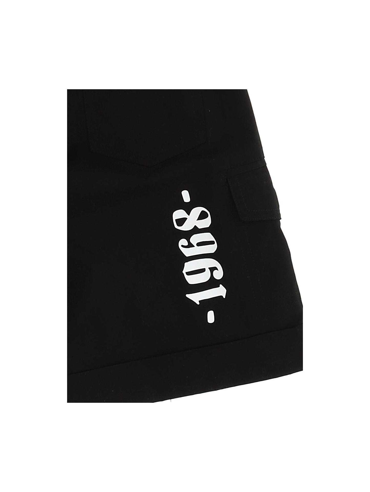 Cargo Bermuda shorts with logo