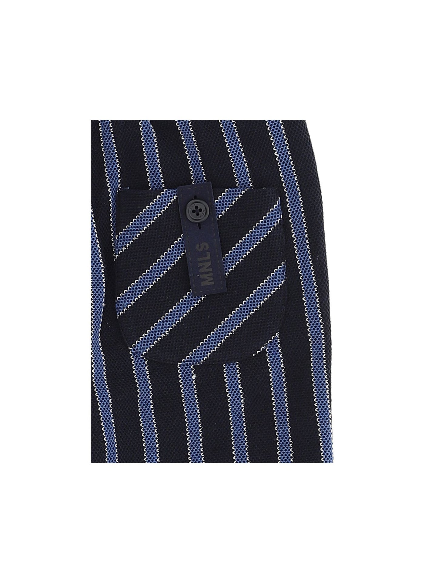 Striped piquet Bermuda shorts