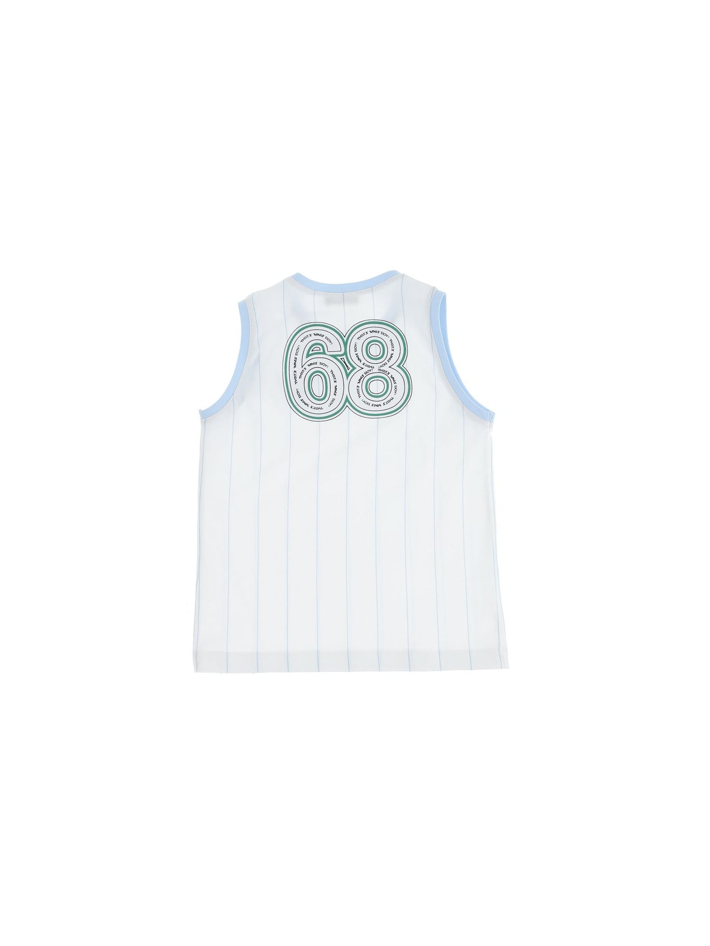 Football-style jersey vest