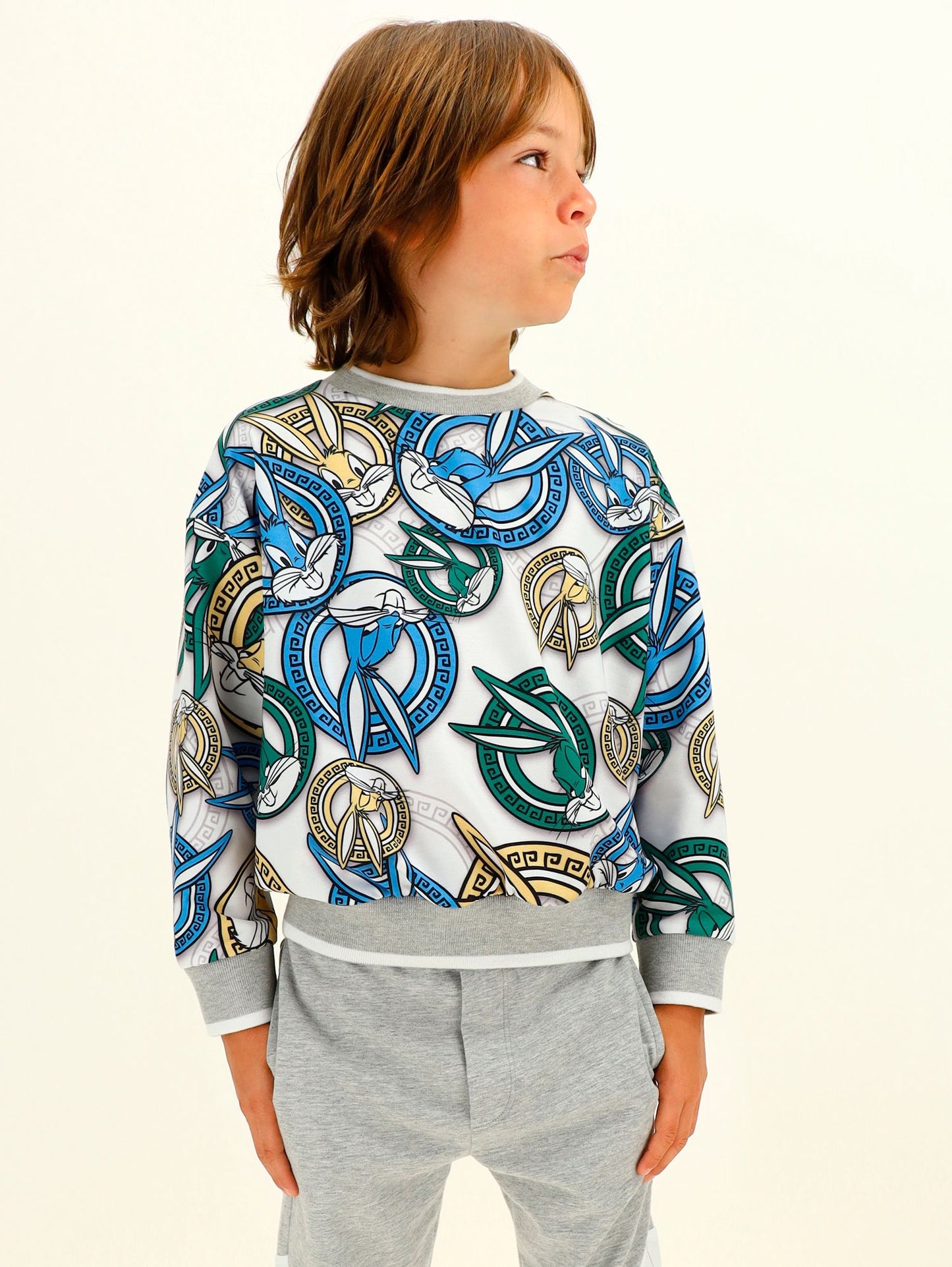Bugs Bunny sweatshirt with ribbed edges