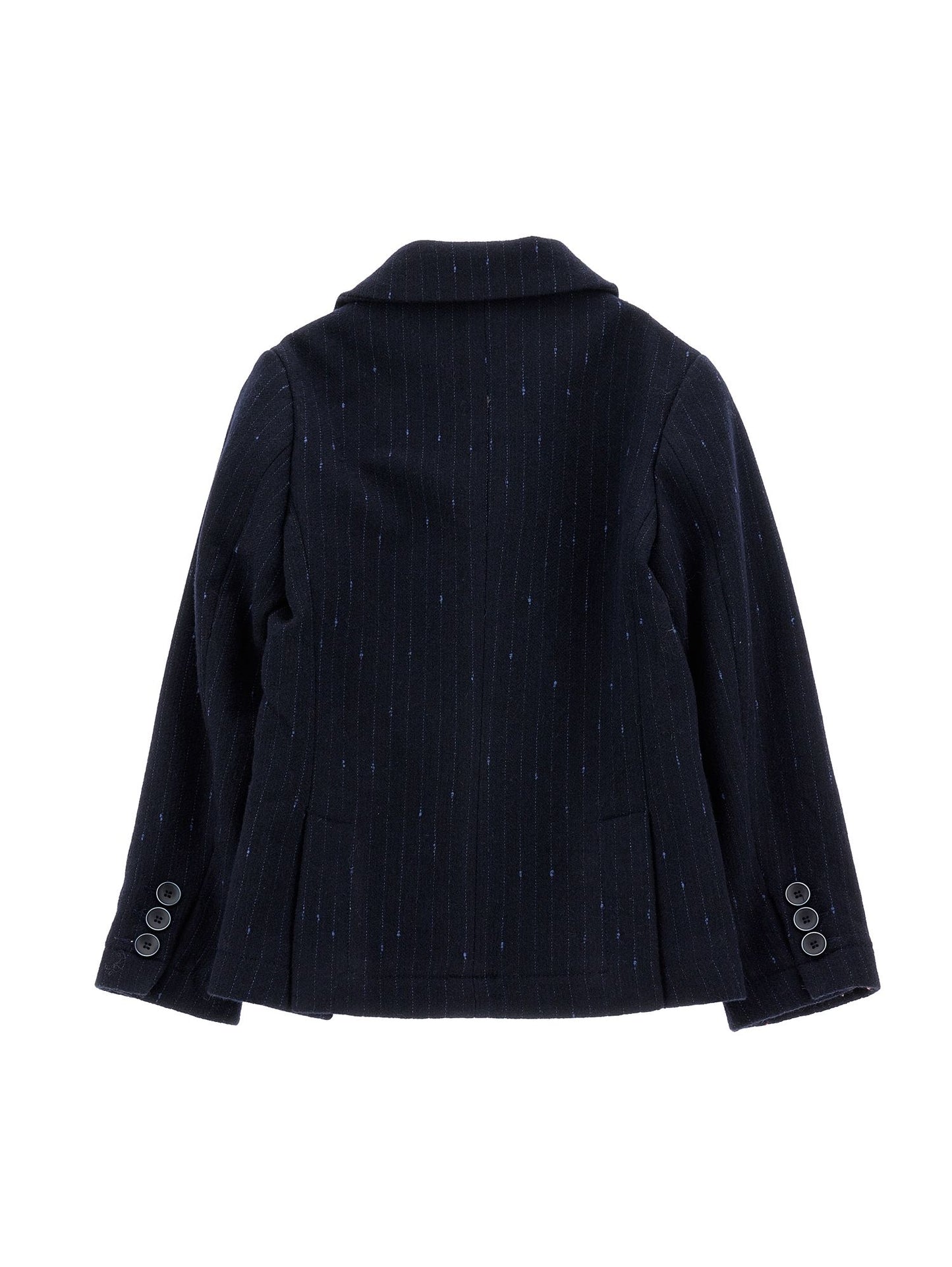 Two-button herringbone blazer