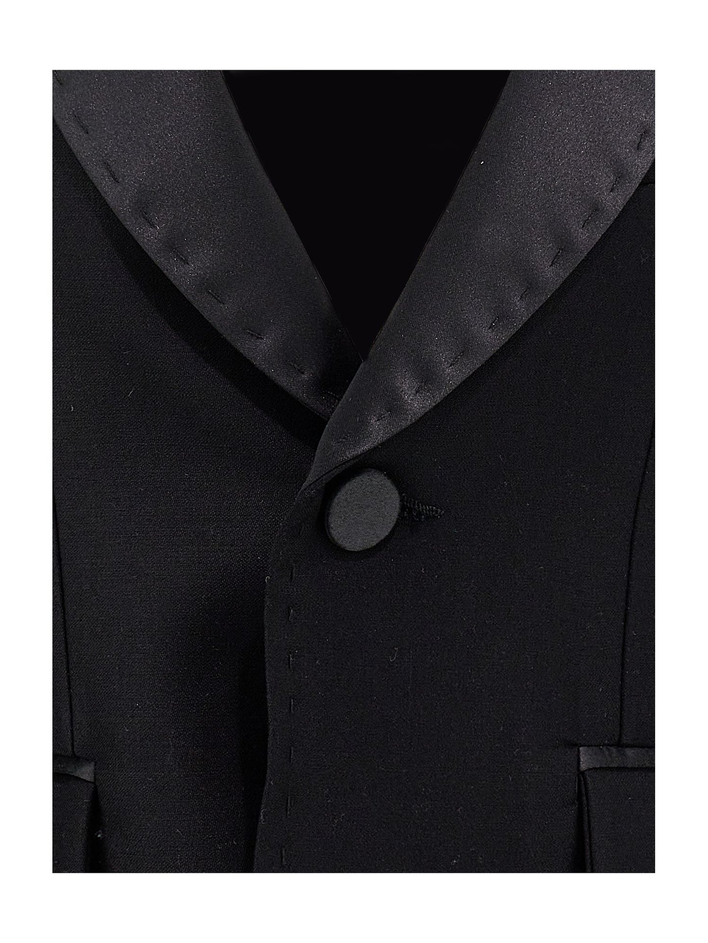 Classic jacket with satin details