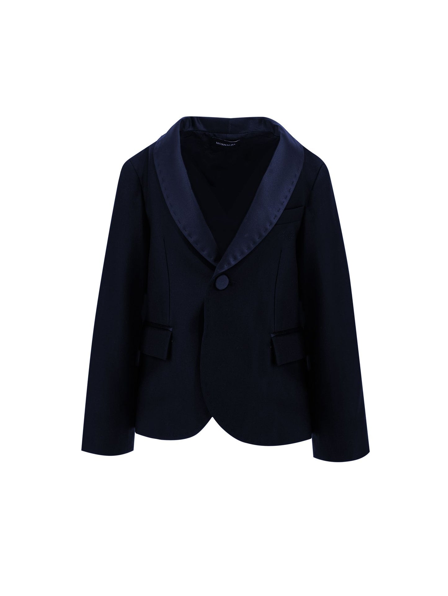 Classic jacket with satin details