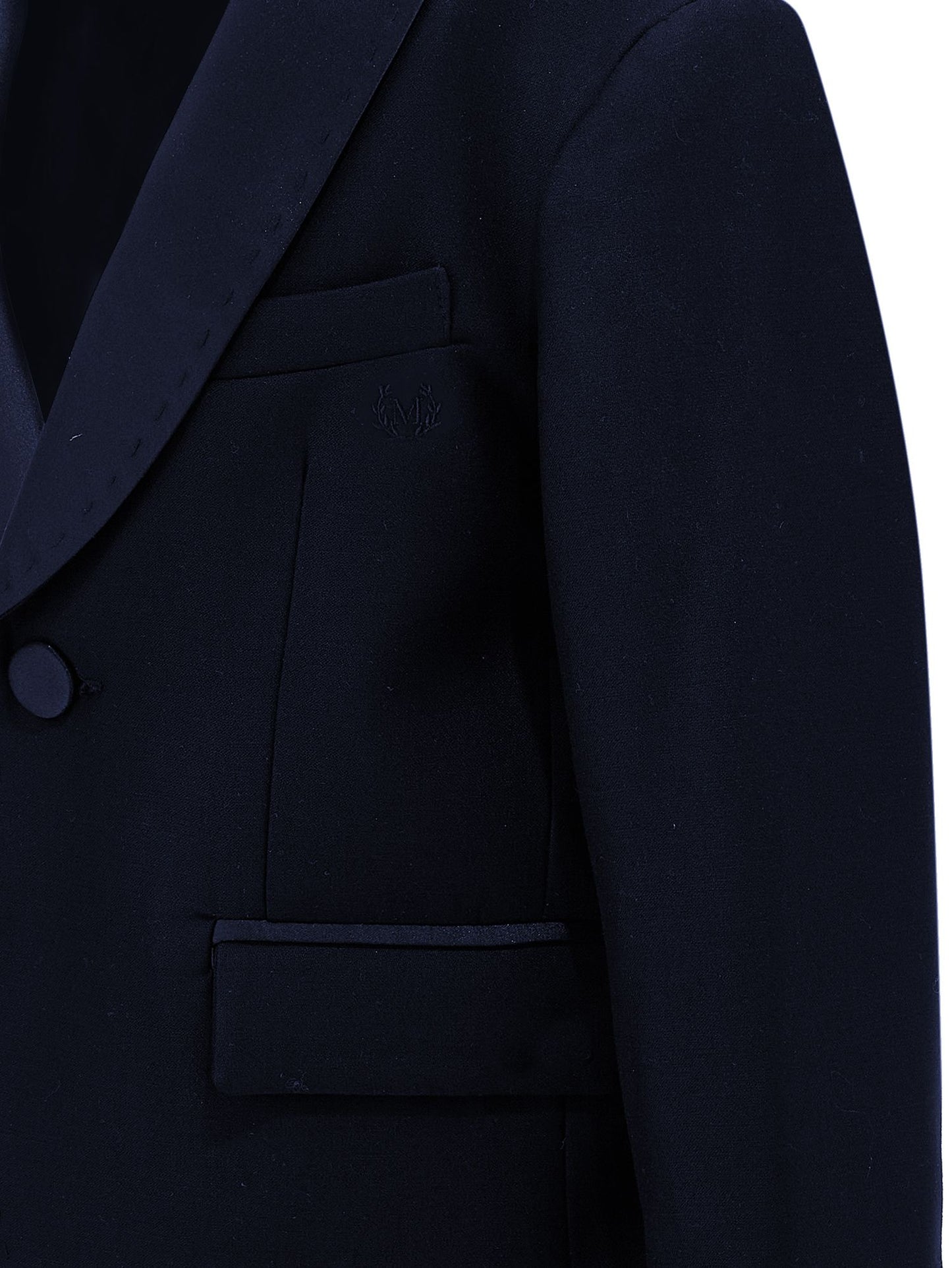 Classic jacket with satin details