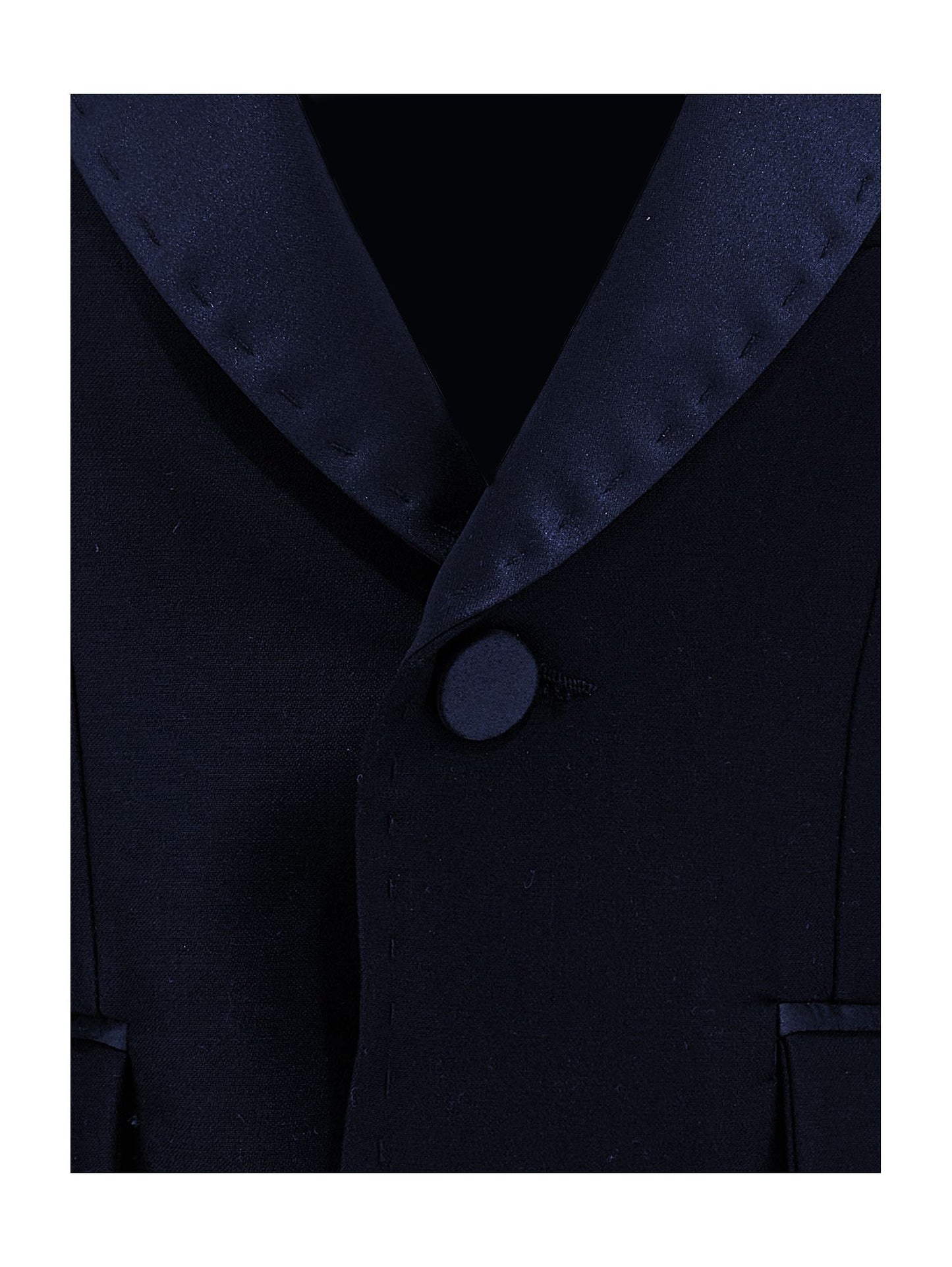 Classic jacket with satin details