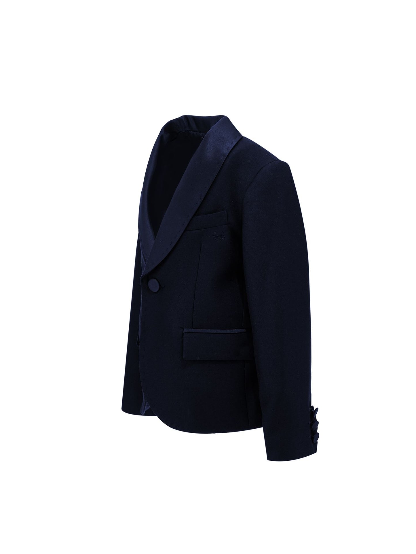 Classic jacket with satin details