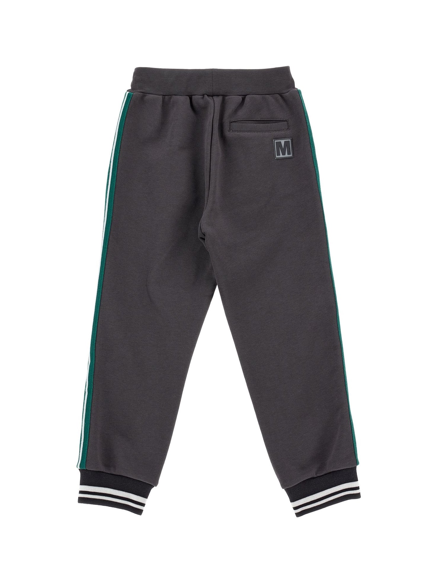 Jogger sweatshirt with colored stripes