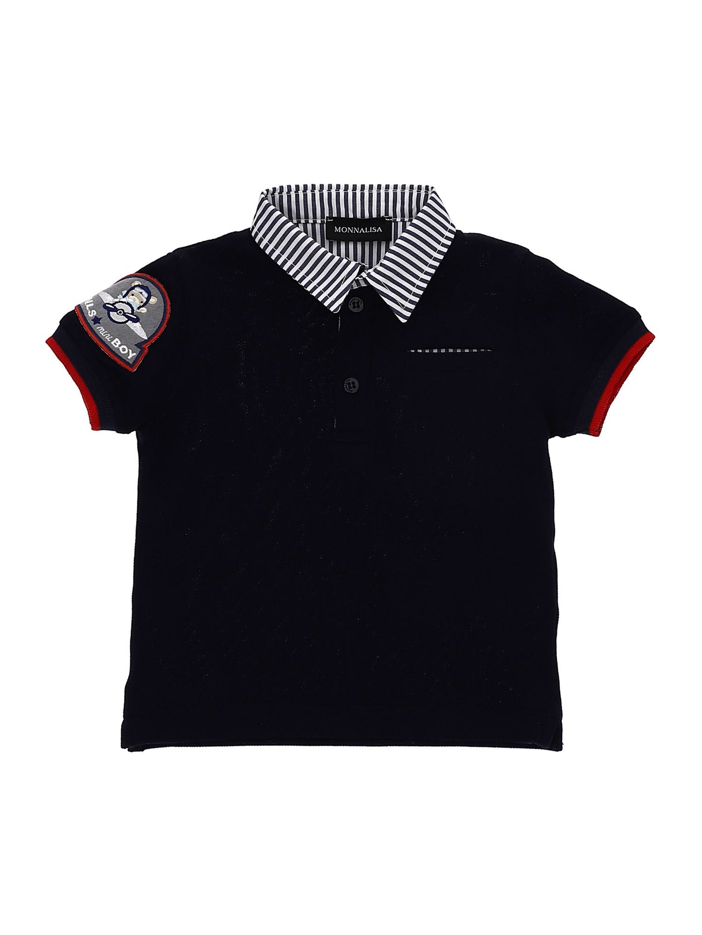 Piquet polo with vents
