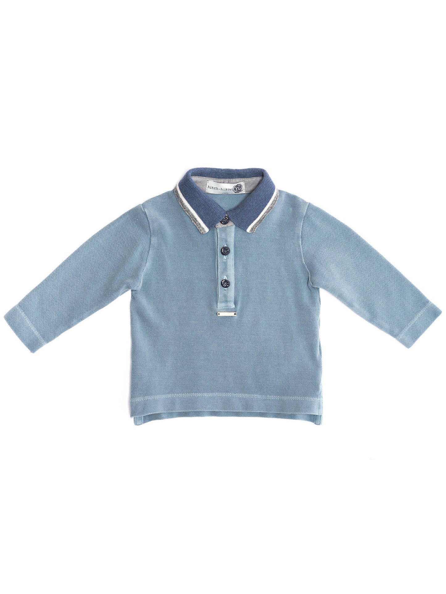 Gestrickter Polokragen