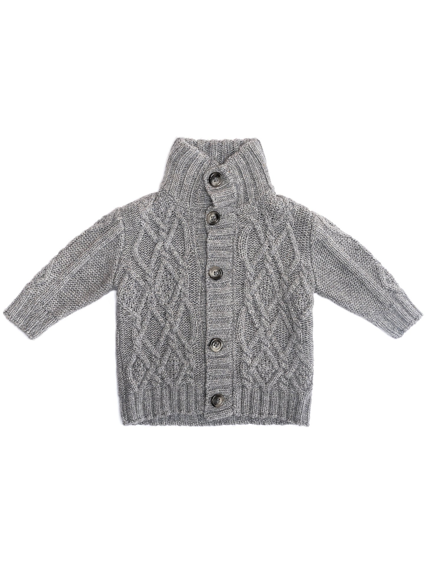 Cardigan avec tresses