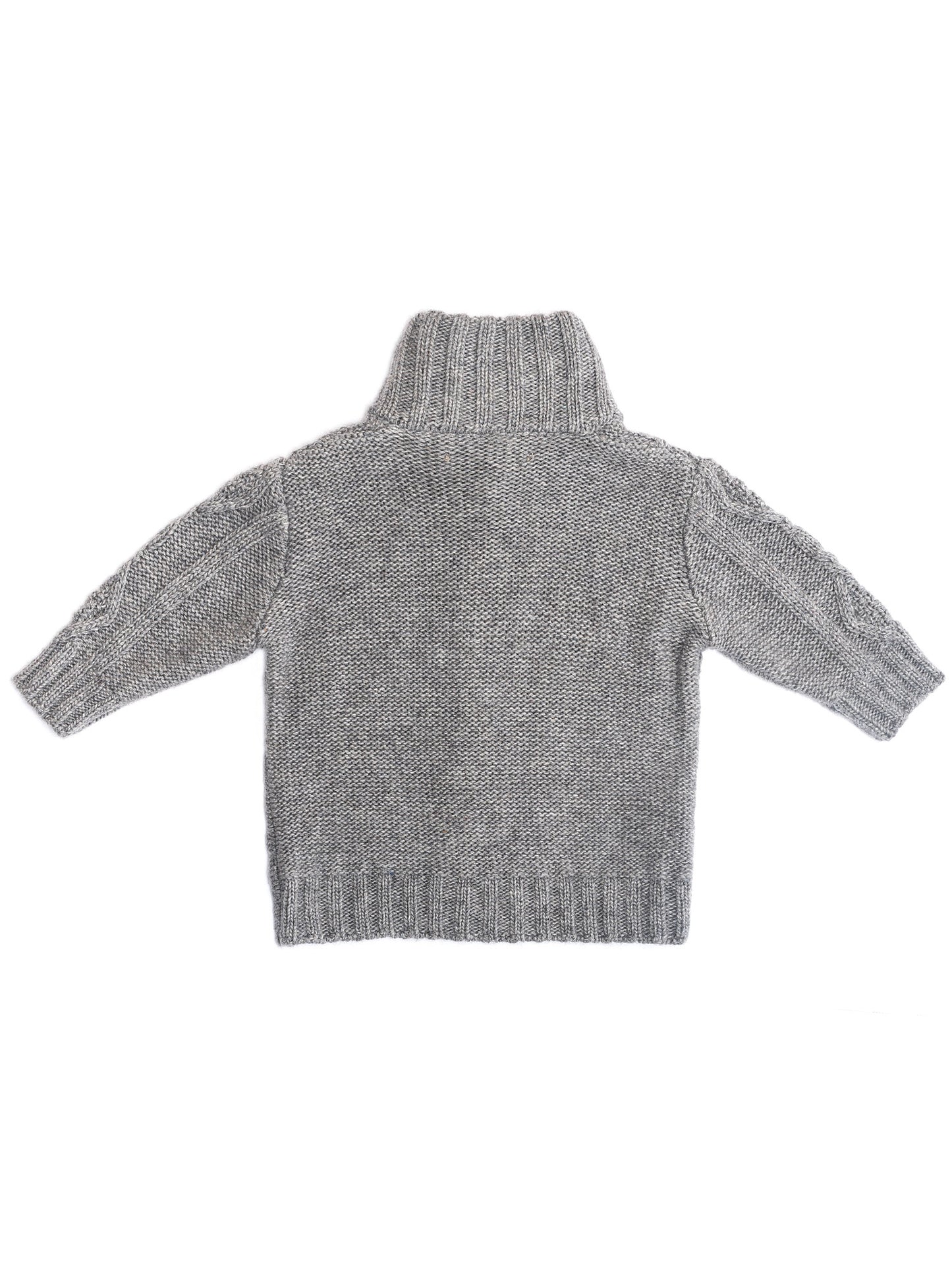 Cardigan avec tresses