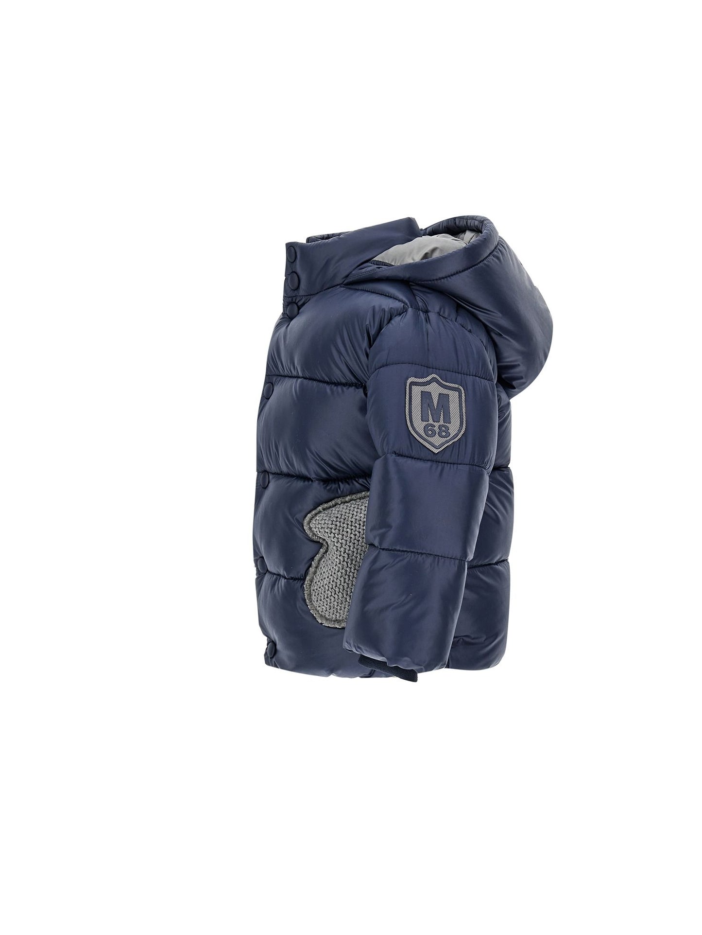 Down jacket with hood