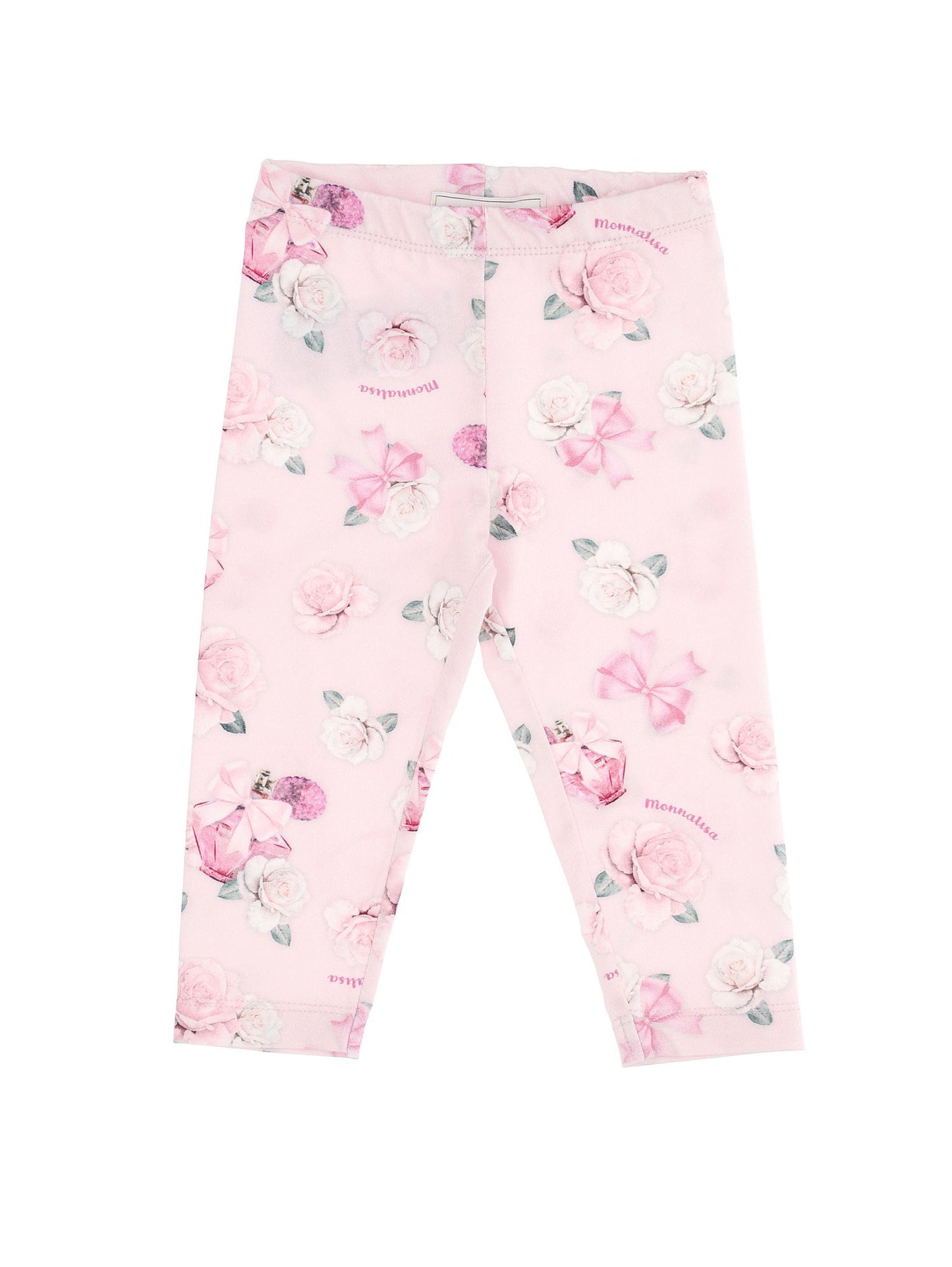 Rose Print Jersey Leggings