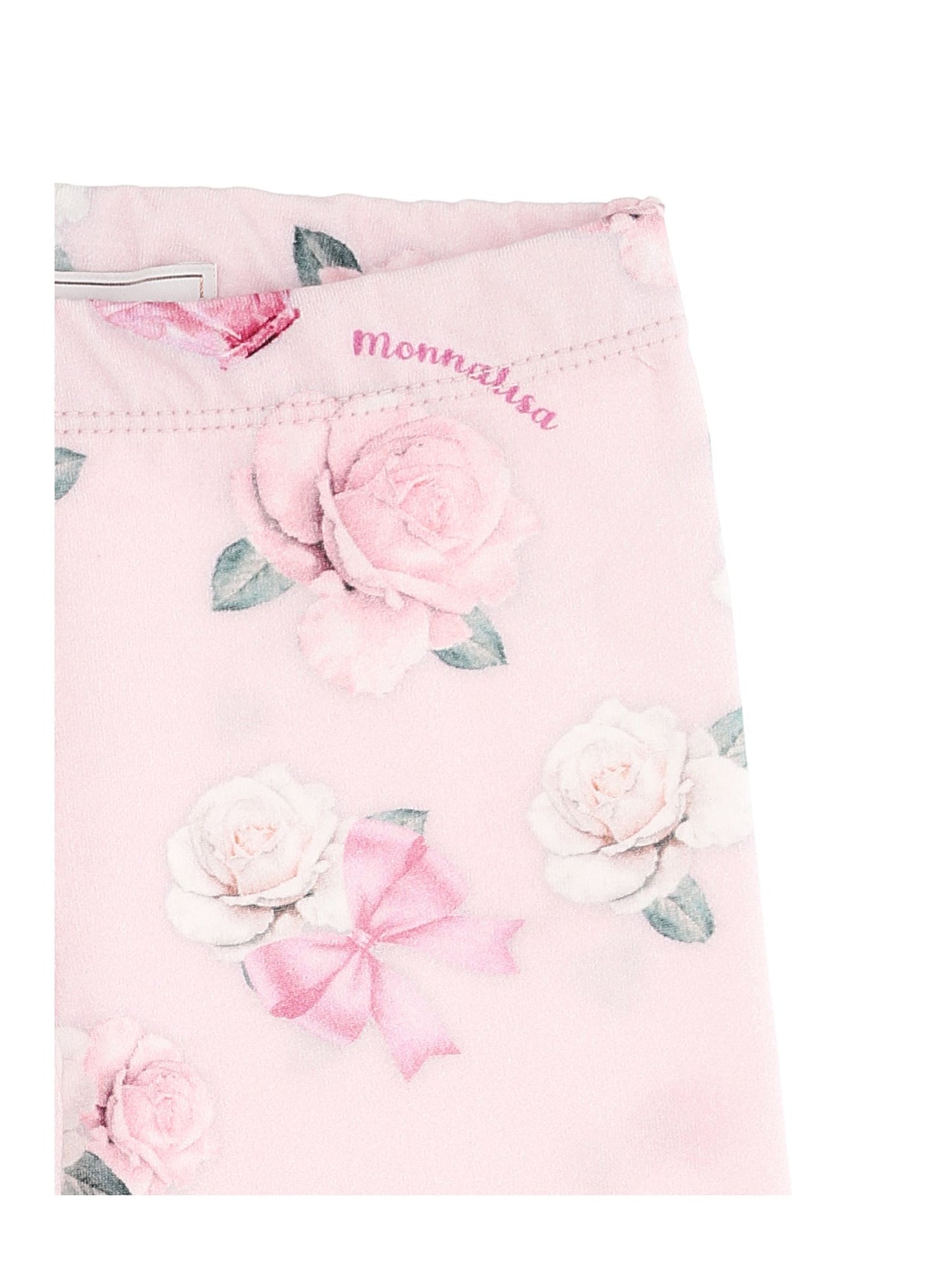 Rose Print Jersey Leggings