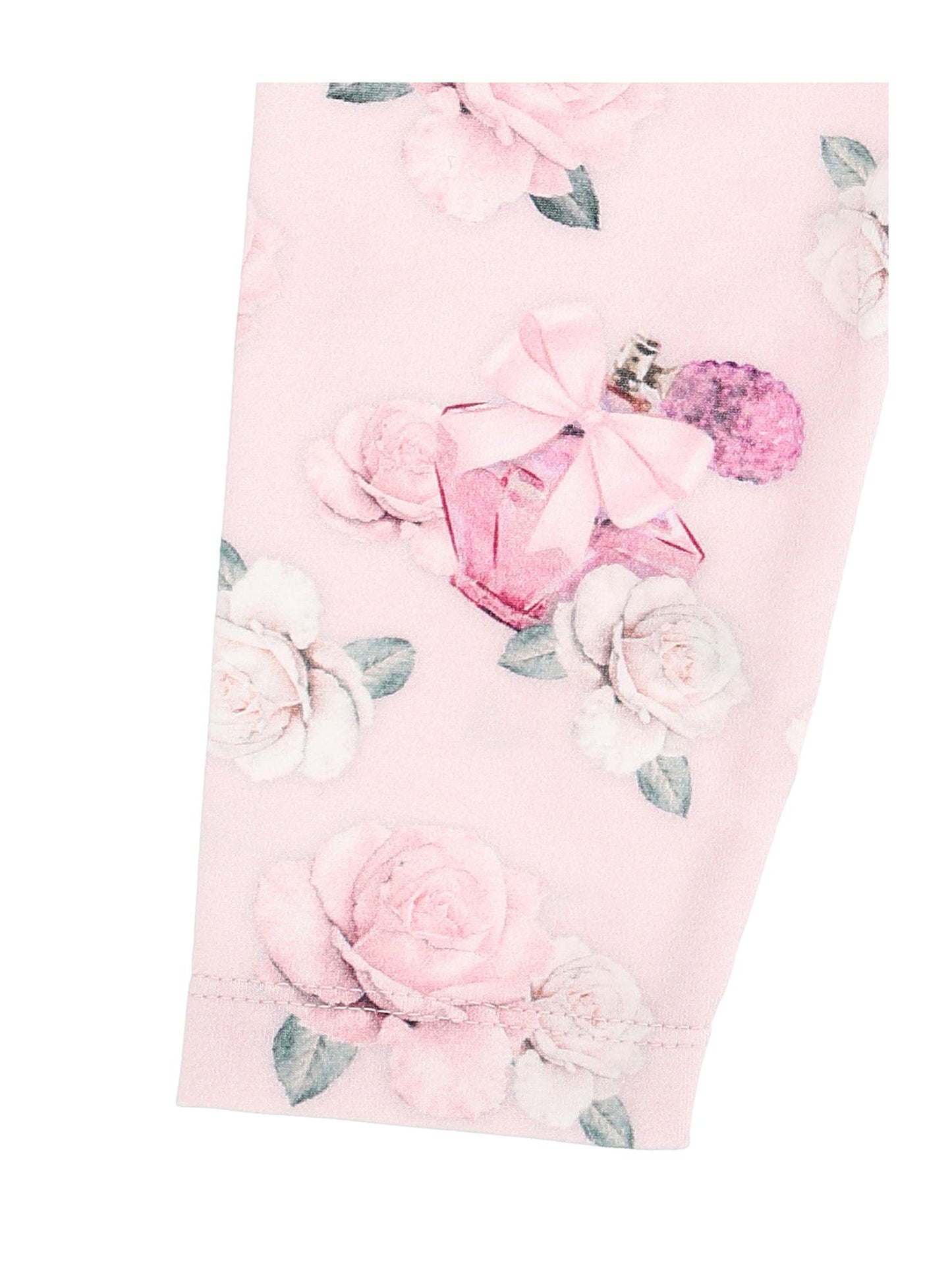Rose Print Jersey Leggings