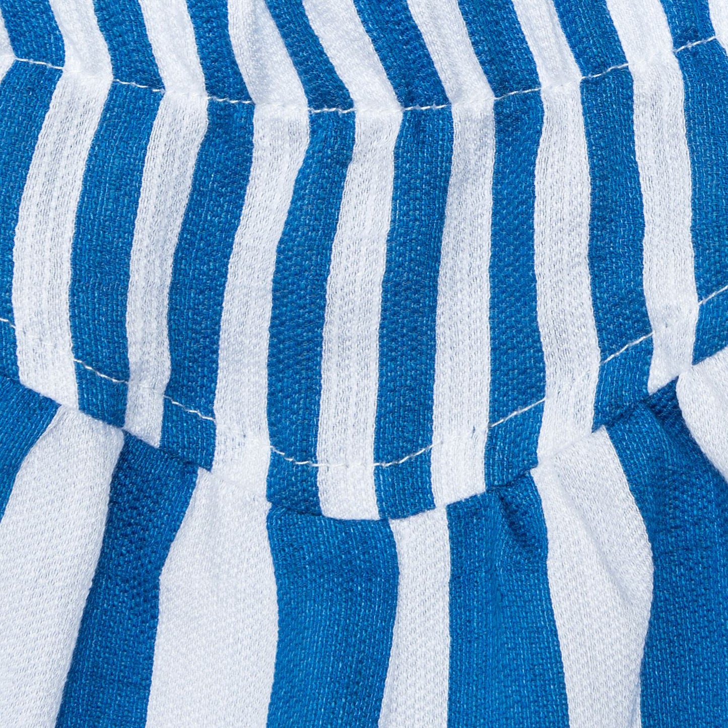 Striped piquet shorts