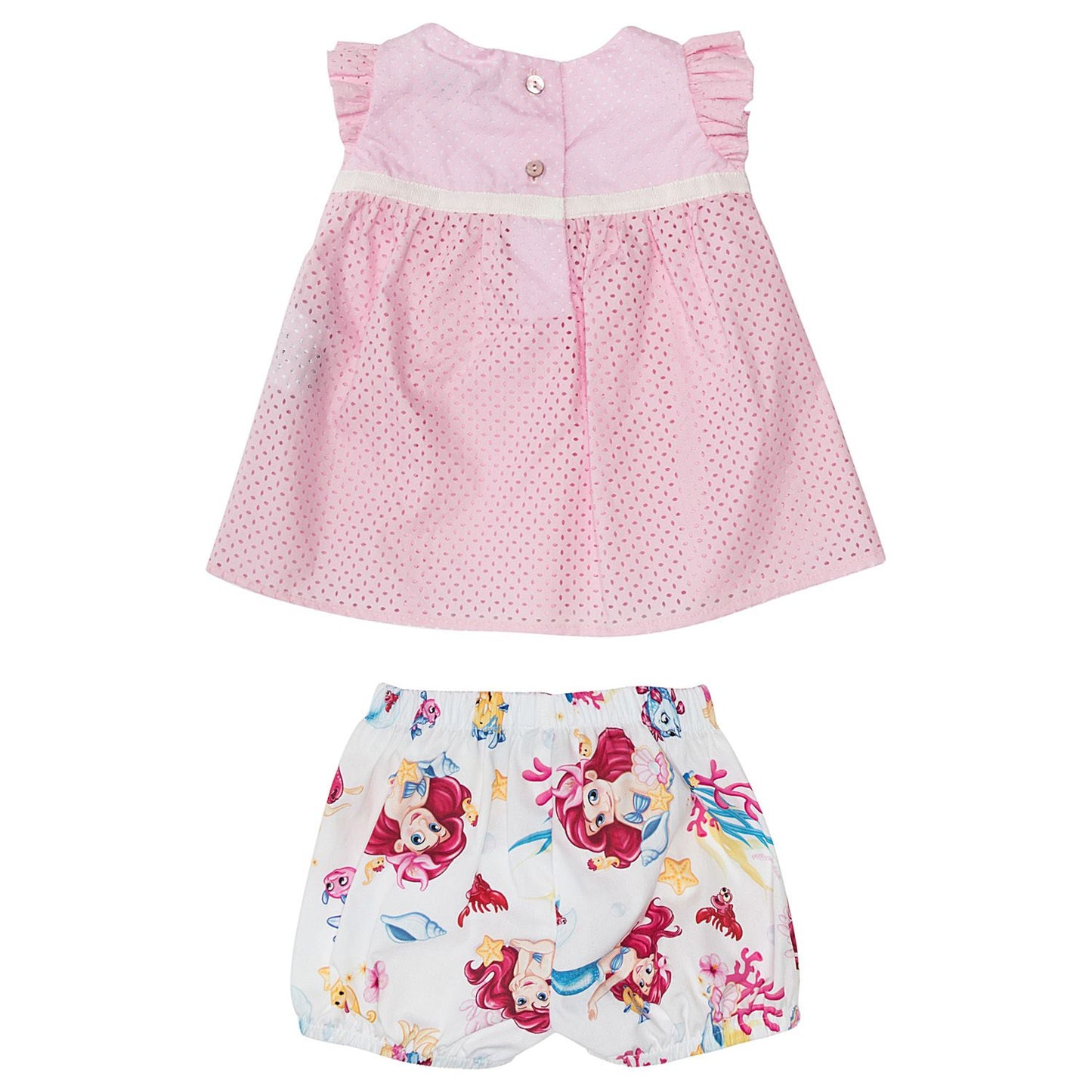 Girls' top and shorts set