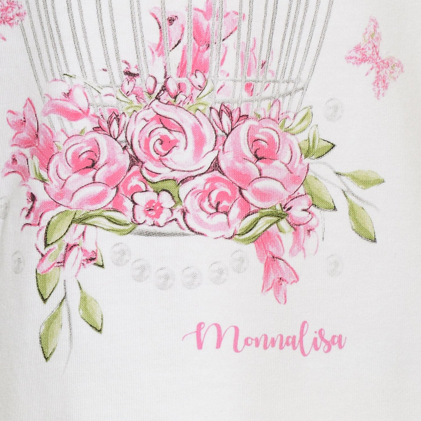 Cage print T-shirt