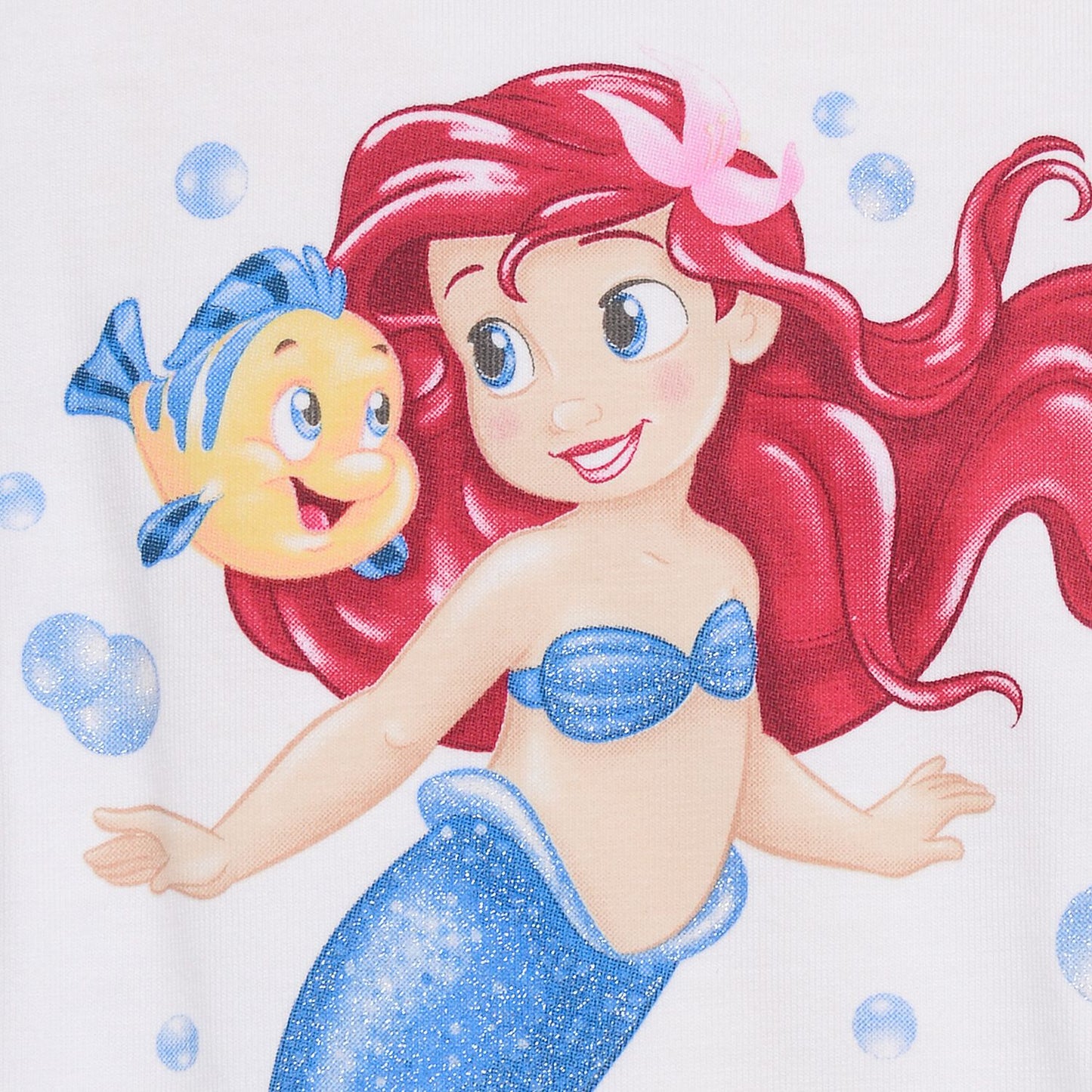 Retro sea print T-shirt