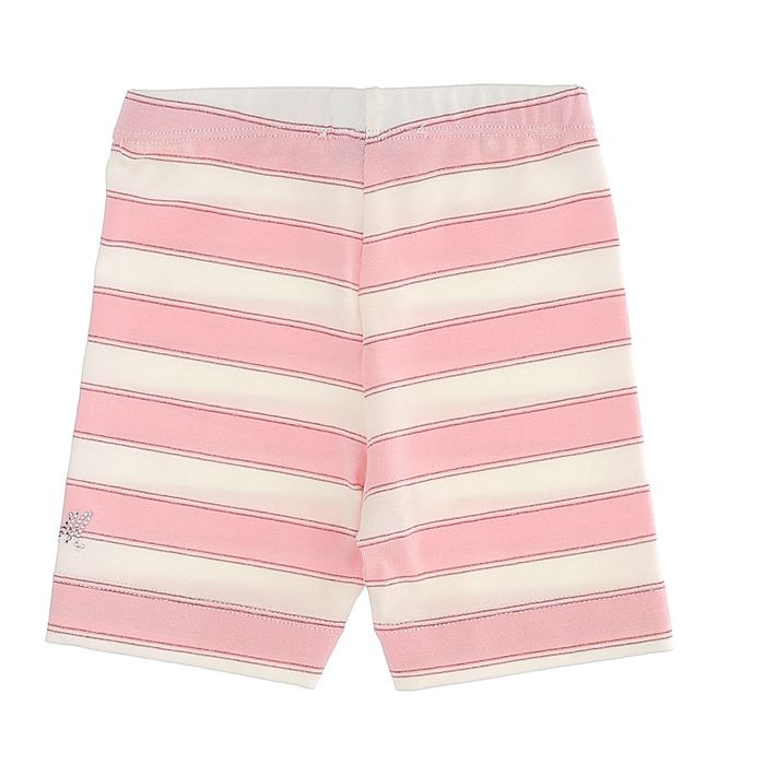 Maxi striped short leggings