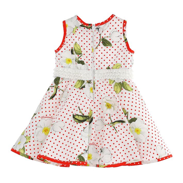 Girls' dress with full skirt
