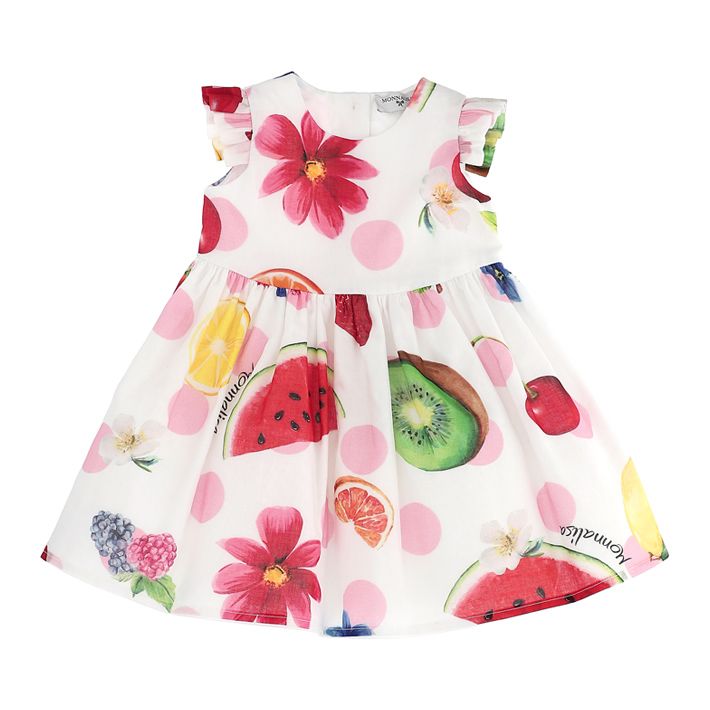 Maxi fruit print dress