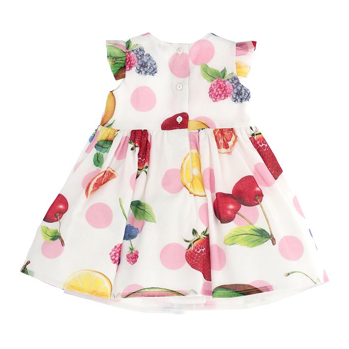 Maxi fruit print dress