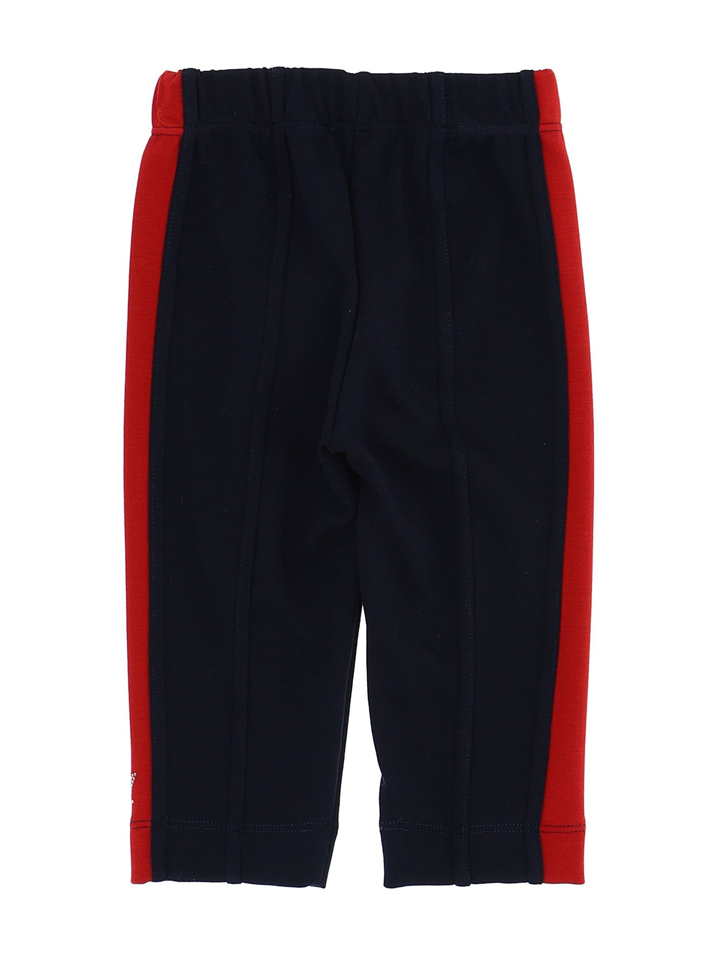 Milanese stitch trousers with side bands