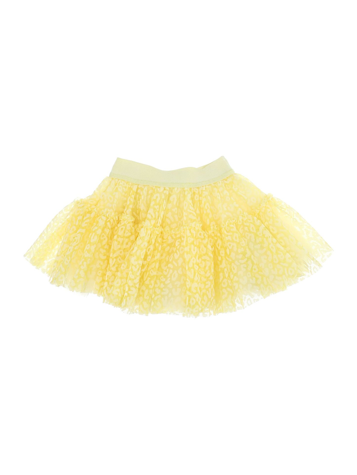 Spotted tulle skirt