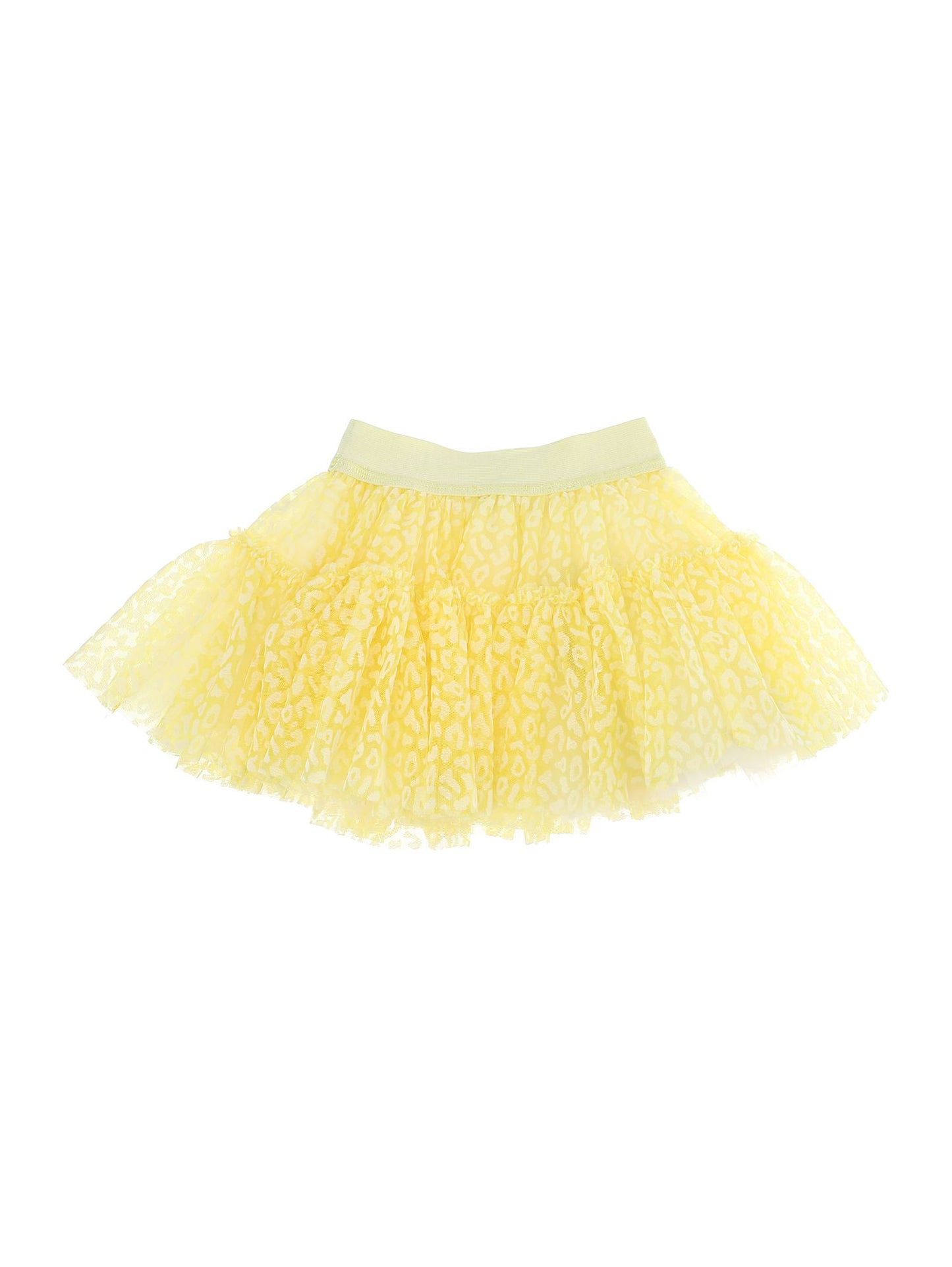 Spotted tulle skirt
