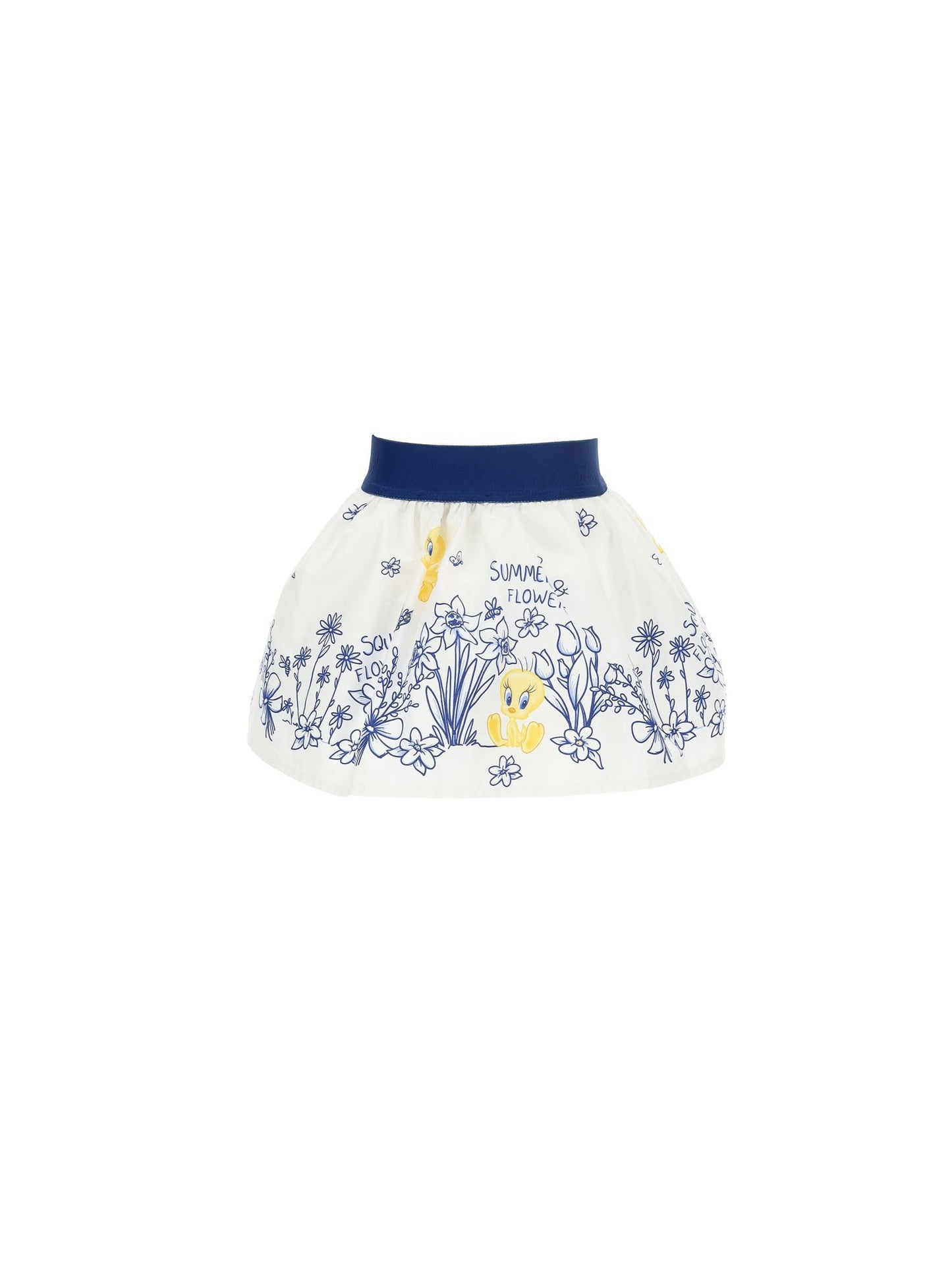 Tweety Poplin Skirt