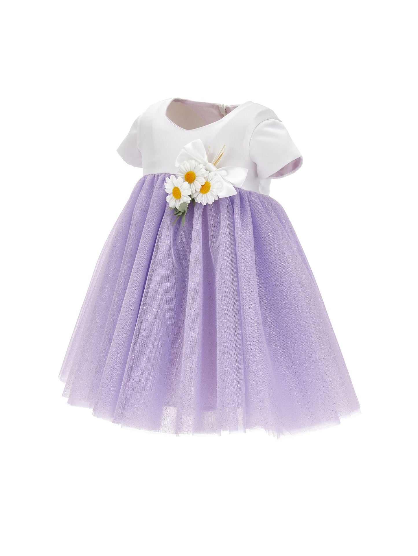 Kleid aus Glitzer-Tüll