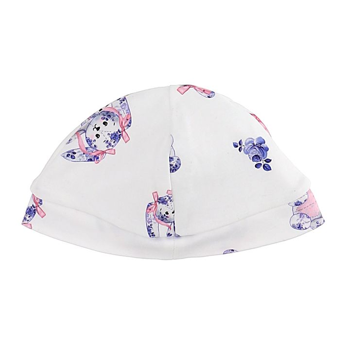 Animal print baby hat