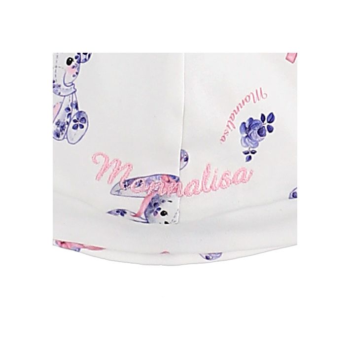 Animal print baby hat