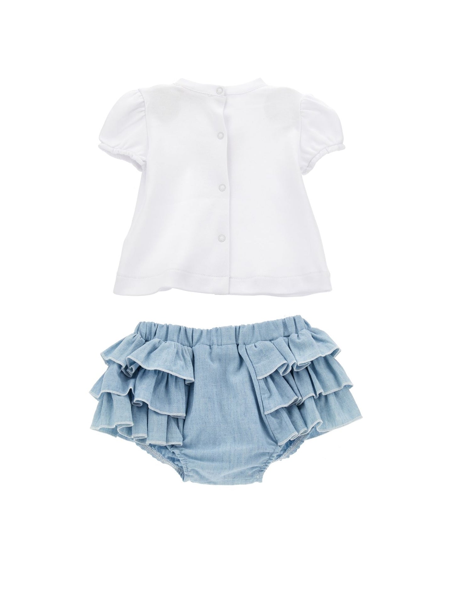 Two-piece set with teddy bear
